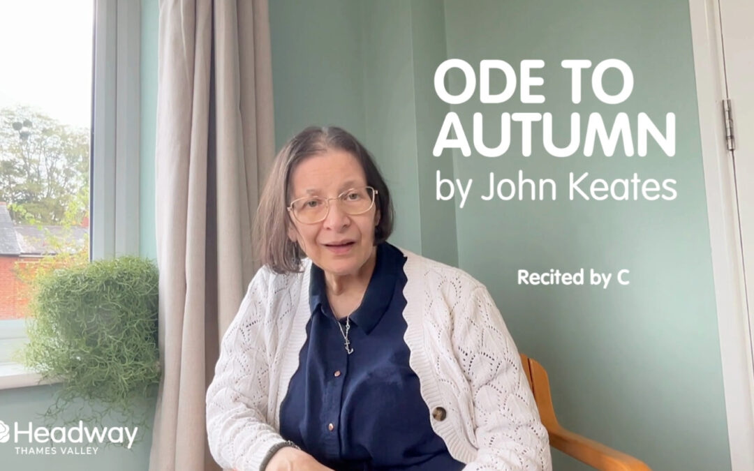 Poetry in music therapy after brain injury