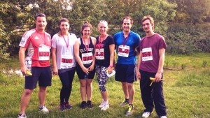 Team Alto-Lounge after completing a 5k at Dinton Pastures