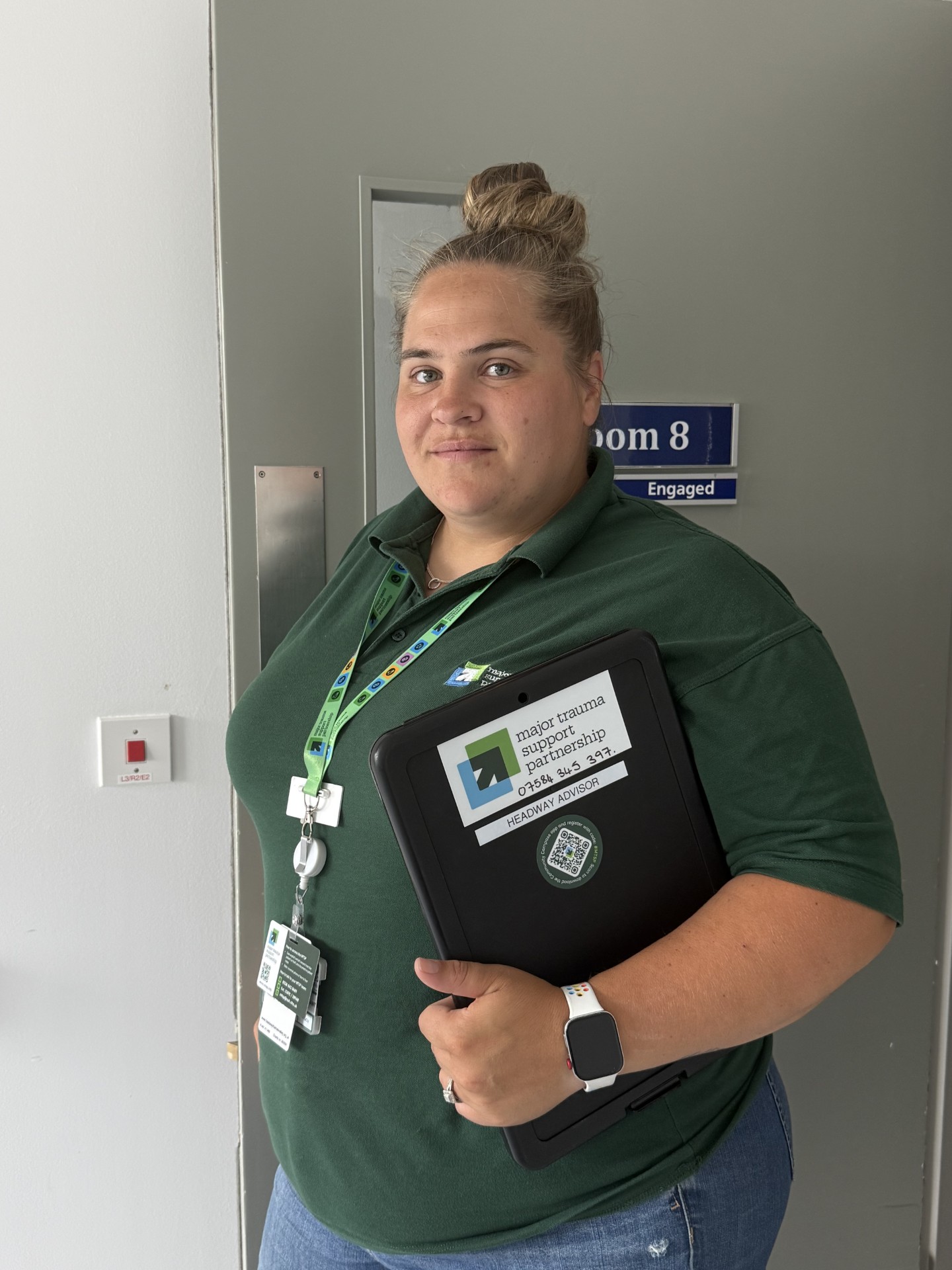 Lillie Cleaver, Headway Thames Valley's Hospital Liaison Adviser